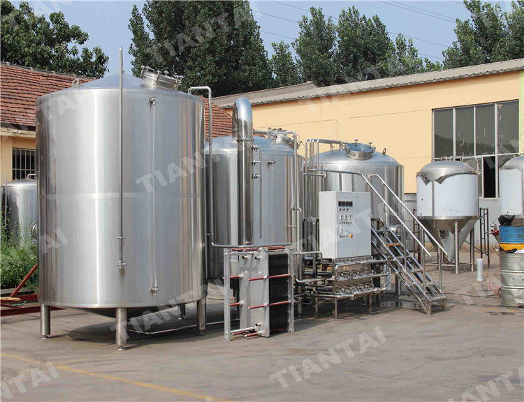 3500L Two vessel brewhouse system